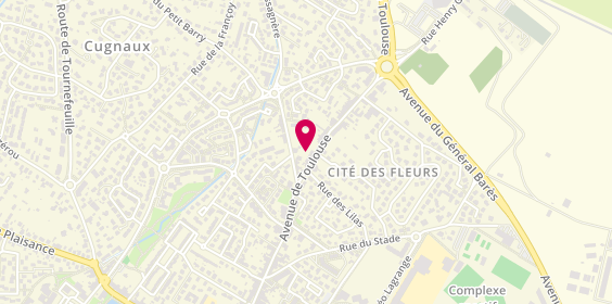 Plan de Pharmacie Cochet Naudin, 71 Avenue de Toulouse, 31270 Cugnaux