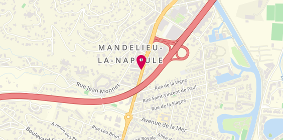 Plan de Pharmacie des Termes, 319 Avenue de Cannes, 06210 Mandelieu