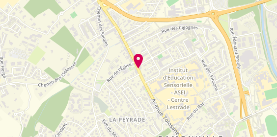 Plan de Pharmacie Lafayette Tolosane, 20 Avenue Tolosane, 31520 Ramonville-Saint-Agne