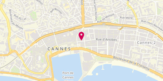 Plan de Pharmacie du Festival, 7 Rue d'Antibes, 06400 Cannes