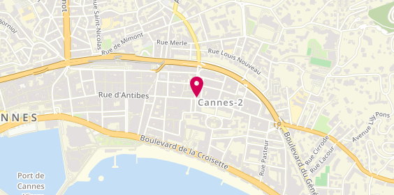 Plan de Pharmacie Anglo-Française, 95 Rue d'Antibes, 06400 Cannes