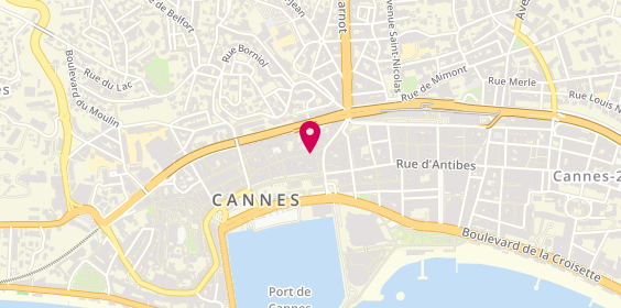 Plan de Grande Pharmacie Meynadier, 5 Rue Meynadier, 06400 Cannes