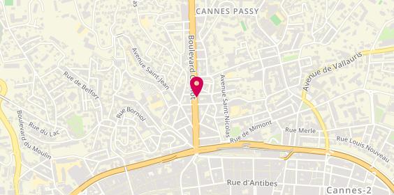Plan de Pharmacie du Palais, 26 Boulevard Carnot, 06400 Cannes