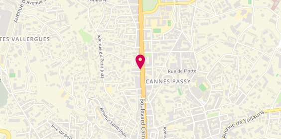 Plan de Pharmacie Moderne, 81 Boulevard Carnot, 06400 Cannes