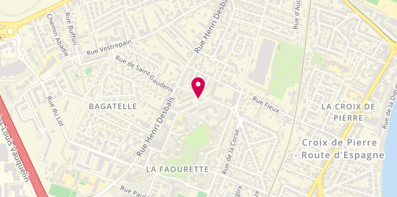 Plan de Pharmacie de Lespinet, Résidence Jean Mermoz - Bâtiment C4
147 Bis Avenue de Lespinet, 31400 Toulouse