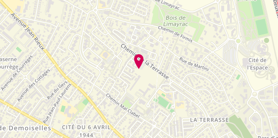Plan de Pharmacie de Firmis, 41 Chemin de la Terrasse, 31500 Toulouse