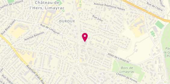 Plan de Pharmacie de Limayrac, Zone Aménagement 
2 Place Auguste Albert, 31500 Toulouse
