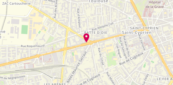 Plan de Pharmacie Cotonat, 2 Avenue de Lombez, 31300 Toulouse