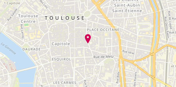 Plan de Pharmacie Saint Georges, 5 Place Saint Georges, 31000 Toulouse