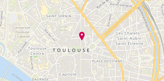 Plan de Pharmacie Lafayette Toulouse, 36 Rue d'Alsace Lorraine, 31000 Toulouse