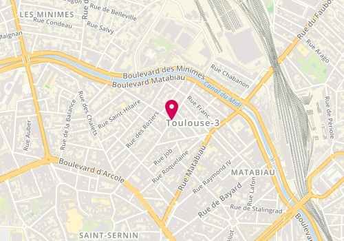 Plan de Pharmacie du Printemps, 64 Rue de la Concorde, 31000 Toulouse