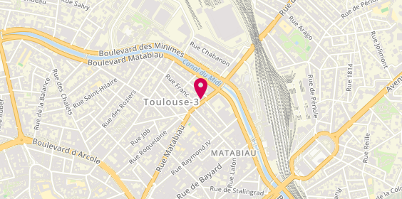 Plan de Pharmacie Yves LONEUX, 63 Rue Matabiau, 31000 Toulouse