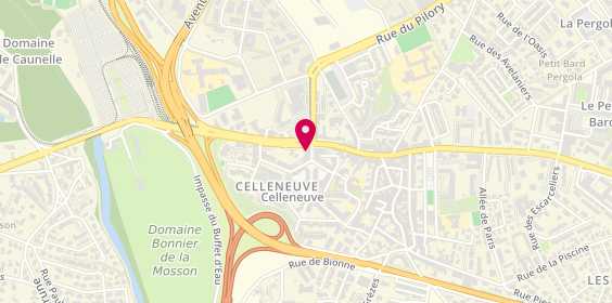 Plan de Pharmacie de la Chartreuse, 55 Route de Lodève, 34080 Montpellier