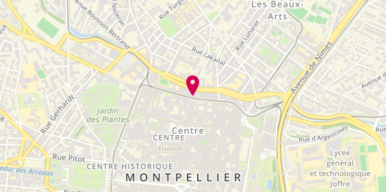 Plan de Pharmacie Agora, 1 Boulevard Louis Blanc, 34000 Montpellier