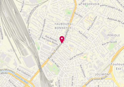 Plan de Giropharm, 48 Ter Rue du Faubourg Bonnefoy, 31500 Toulouse
