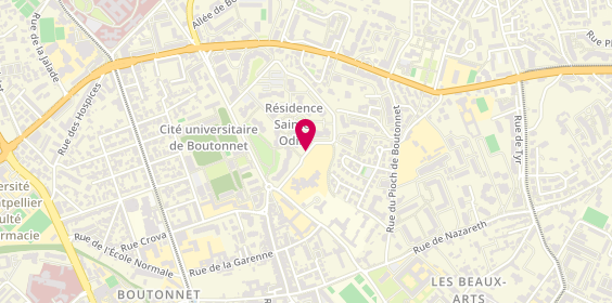 Plan de Pharmacie Briand et Cordola, Centre Commercial Pre Aux Clercs
250 Route de Mende, 34090 Montpellier
