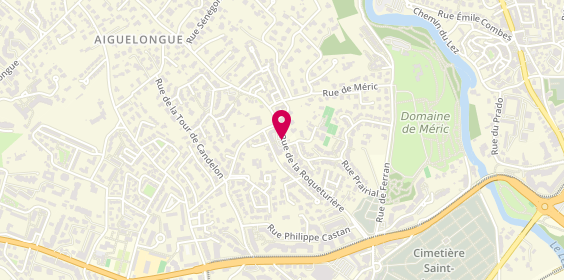 Plan de Pharmacie Cayrol, Centre Commercial
467 Rue Roqueturiere, 34090 Montpellier