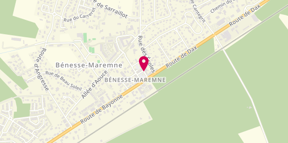 Plan de Pharmacie Demange, 48 Rue de l'Église, 40230 Bénesse-Maremne