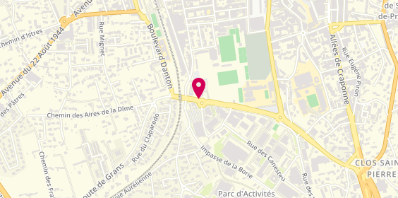 Plan de Atf Pharmacie, Boulevard de la Reine Jeanne, 13300 Salon-de-Provence