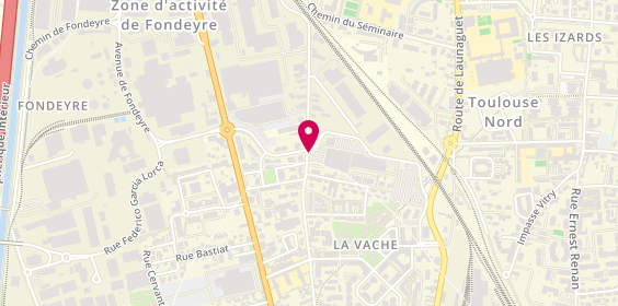 Plan de Pharmacie de la Vache, 138 Route de Fronton, 31200 Toulouse