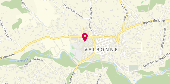 Plan de Pharmacie de Valbonne, 2 la Vignasse, 06560 Valbonne
