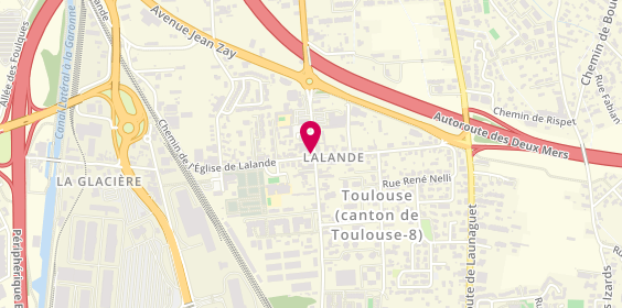 Plan de Pharmacie de Toulouse Lalande, 223 Avenue Fronton, 31200 Toulouse