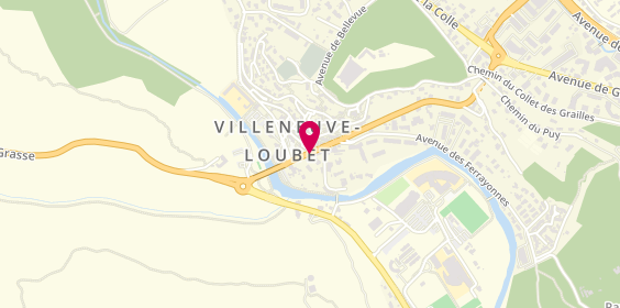 Plan de Pharmacie du Village, 11 Avenue de la Liberation, 06270 Villeneuve-Loubet