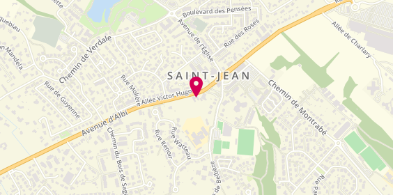 Plan de Pharmacie du Centre Saint Jean, 37 Rue d'Albi, 31240 Saint-Jean