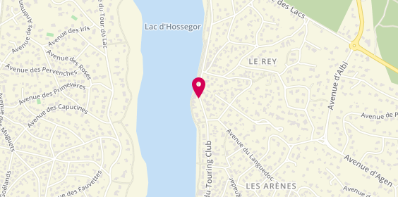Plan de Pharmacie du Lac, Avenue Touring Club, 40150 Soorts-Hossegor
