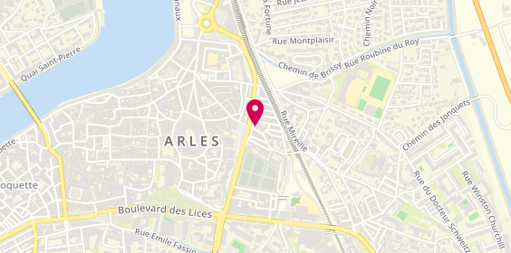 Plan de Pharmacie Dubois, & 1 Rue Camille Pelletan
37 Boulevard Emile Combes, 13200 Arles