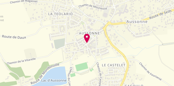 Plan de Pharmacie Coeur d'Aussonne, 306 Avenue de la Republique, 31840 Aussonne