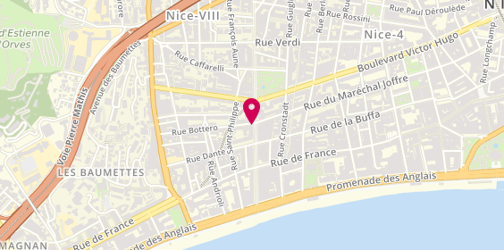 Plan de Pharmacie Michalet, 27 Boulevard Gambetta, 06000 Nice