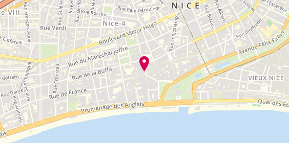 Plan de Groupe Etoile Sante, 2 Rue de France, 06000 Nice
