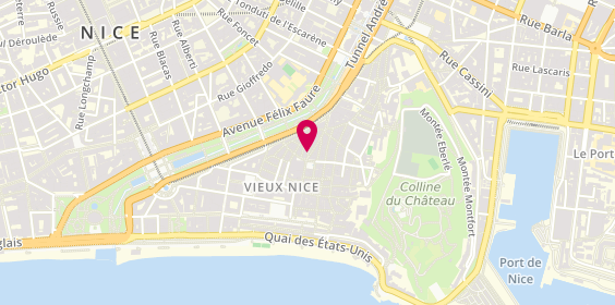 Plan de Pharmacie de la Cathédrale, 15 Rue du Pont Vieux, 06300 Nice