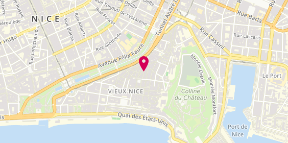 Plan de Pharmacie Cap de Nice, Centre Commercial 
2 Boulevard du Mont Boron, 06300 Nice