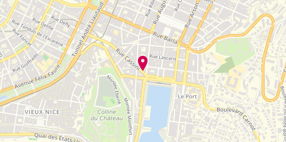 Plan de Pharmacie du Port, 17 Rue Cassini, 06300 Nice