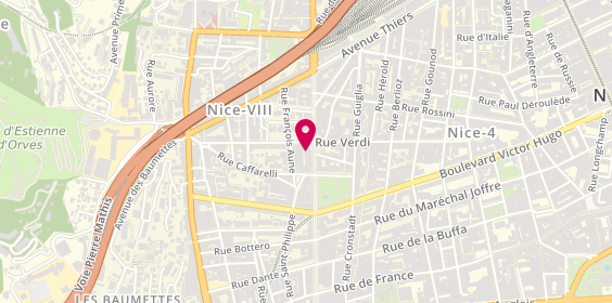Plan de Pharmacie Abba, 47 Boulevard Gambetta, 06000 Nice