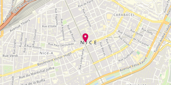 Plan de Pharmacie Nice Etoile, Centre Commercial 
24 Avenue Jean Médecin, 06000 Nice