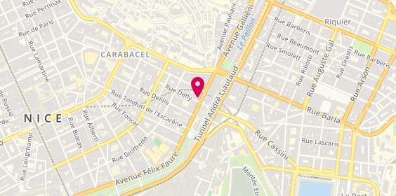 Plan de Pharmacie des Arts, 16 avenue Saint-Jean-Baptiste, 06000 Nice