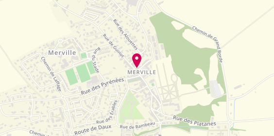 Plan de Pharmacie de Merville, 15 Rue du 8 Mai 1945, 31330 Merville