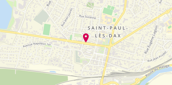 Plan de Pharmacie Pessans Acheriteguy, 280 Avenue de la Resistance, 40990 Saint-Paul-lès-Dax