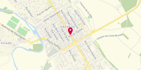 Plan de Giropharm, 23 Rue Gambetta, 31330 Grenade
