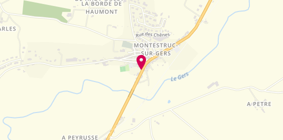 Plan de Pharmacie Libourel, 20 Route des Pyrenees, 32290 Montestruc-sur-Gers