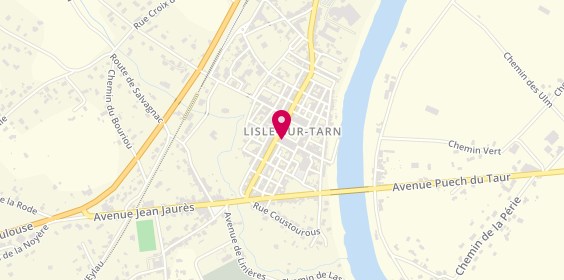 Plan de Giropharm, 12 Place Paul Saissac, 81310 Lisle-sur-Tarn