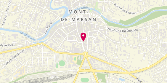 Plan de Pharmacie Griffet, 1 avenue Sadi Carnot, 40000 Mont-de-Marsan