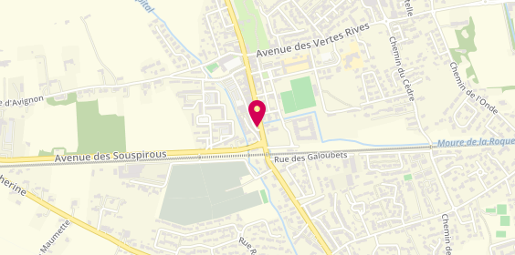 Plan de Pharmacie des Airelles, 258 Cours Cardinal Bertrand, 84140 Montfavet