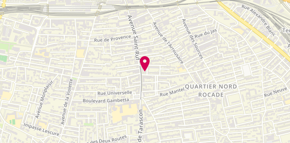 Plan de Pharmacie Saint Ruf, 20 Boulevard Saint Ruf, 84000 Avignon