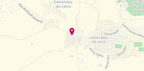 Plan de Pharmacie de la Tour, 3 Allée des Acacias, 81150 Castelnau-de-Lévis