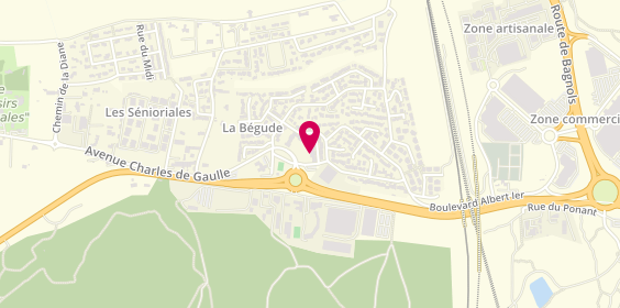 Plan de Pharmacie Grand Village, 4 Imp. Du Beaulieu, 30650 Rochefort-du-Gard