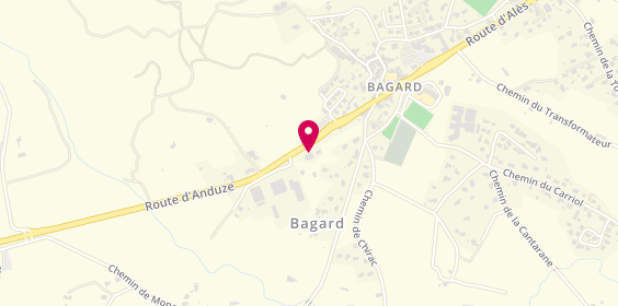 Plan de Pharmacie Boisset, 217 Route d'Anduze, 30140 Boisset-et-Gaujac